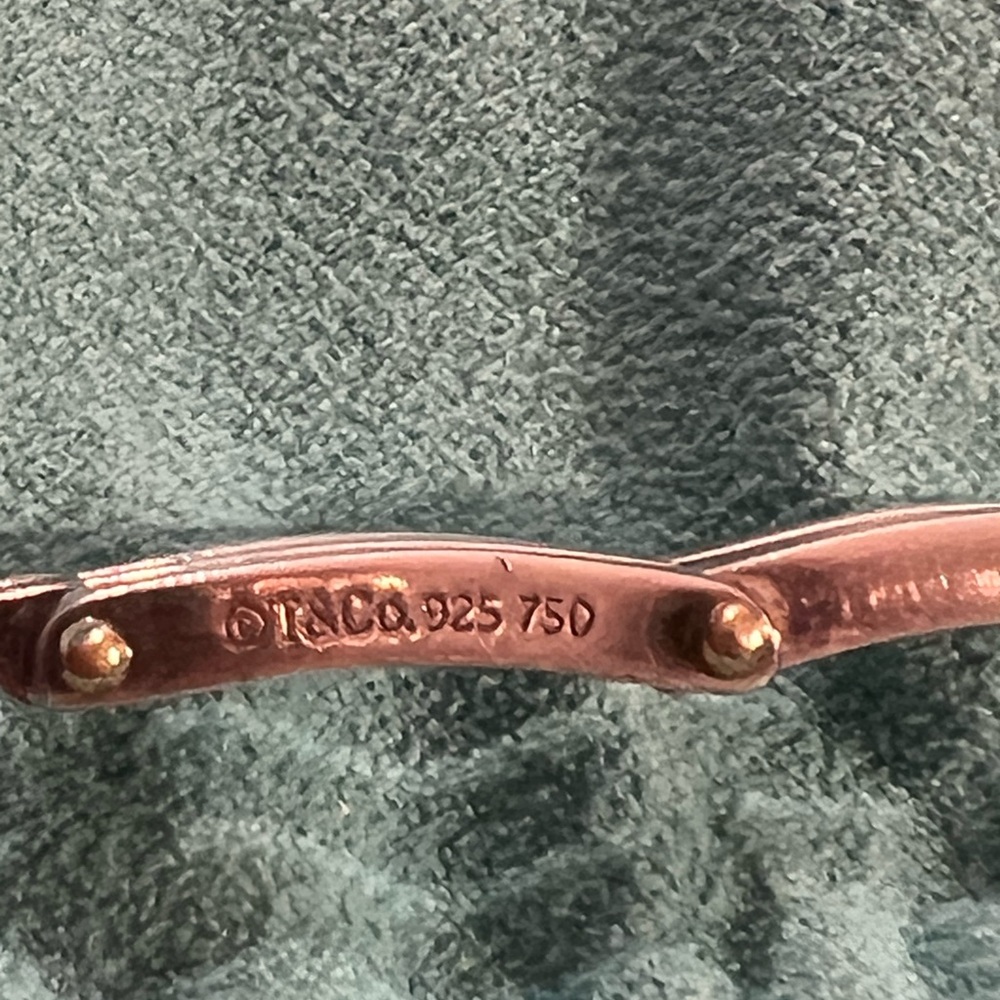 Tiffany & Co. Dual-Tone Silver and Gold Bracelet - Picture 3 of 5